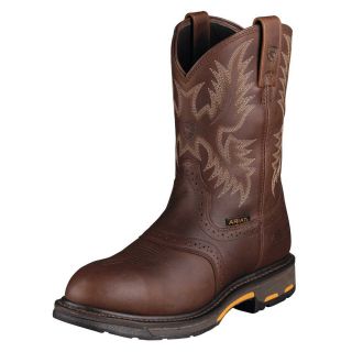 Ariat Work Boots Mens Ct Workhog H2O 9 EE Western Copper 10001203 
