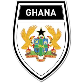 Ghana Shield Coat of Arms Emblem Wall Window Car Sticker Decal Mural 