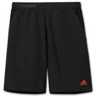 Adidas F50 Style Soccer Shorts Black High Energy Orange X11908 NWT $35 
