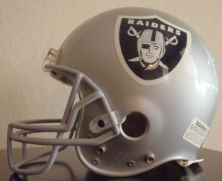 RAIDERS Riddell Vintage Full Size Football Helmet   Good Condition 