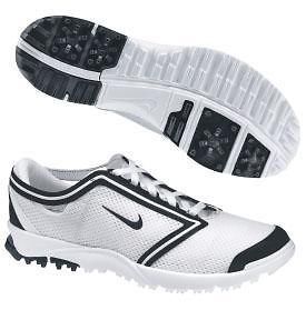 2011 Nike Golf Summer Lite III Golf Shoes Wht/Blk Ladies Closeout $75 