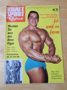 KRAFT SPORT REVUE muscle magazine/ARNOLD SCHWARZENEGGER #43