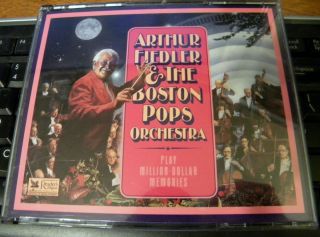 Arthur Fiedler Boston Pops Orchestra Play Million Dollar Memories 4 CD 