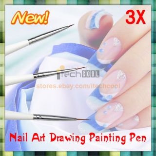   Pen Drawing Painting Pen Design Brush Acrylic Nail Art Tool Set