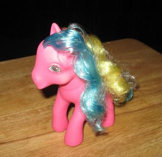 vintage G1 My LIttle Pony MLP   Sippin Soda series, CHOCOLATE DELIGHT 