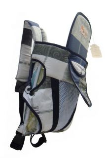 New Summer Front & Back Baby And Kids Carrier Backpack Sling Blue 