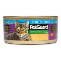 pet guard 64014 64014 cat fish chicken liver pet guard 24x 5 5 oz cat 