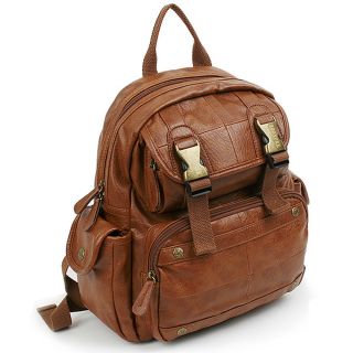 New Womens Mini Backpack Cute Tote Light Small School Bag Z706 Tan 