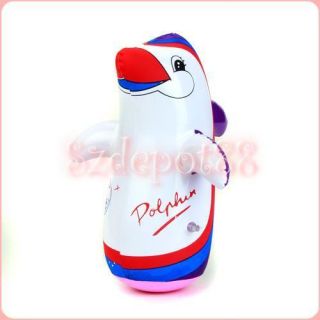   Toy Inflatable Dolphin Swimming Pool Party Favor BOP BAG FUN PUNCH BAG