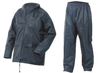 Arco Navy Lightweight Waterproof Hiking Working Fishing Suit Jacket 