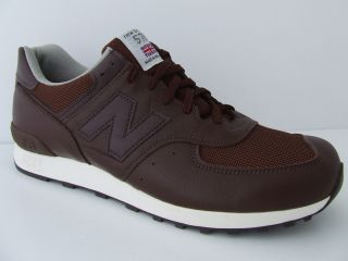 Mens New Balance Trainers M576BNS Brown Leather Deadstock Retro 