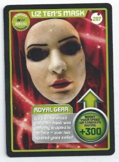 DR WHO   MONSTER INVASION EXTREME   287   LIZ TENS MASK   (COMMON)