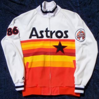New Houston Astros Retro 1986 All Star MLB Track Jacket