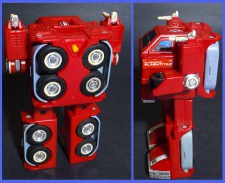 Vintage Transformer Robot 1986 Bandai Flashman Flashtitan Sentai 