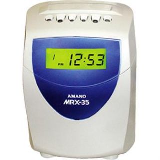 Amano MRX 35 Electronic Calculating Employee Payroll Time Clock 