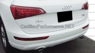 2011 2012 Audi Q5 2 0 Polished Muffler Exhaust Tips Set