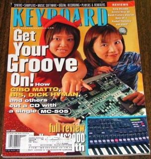    Magazine 2000 05 Cut a CD KORG MS2000 Roland MC 505 Fix Audio Cables