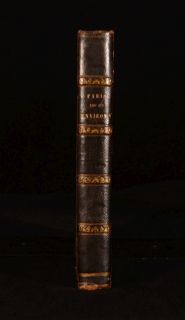 1829 Paris and Its Environs Views Pugin and Heath Illustrated