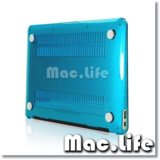 NEW ARRIVALS Crystal AQUA BLUE Hard Case Cover for Macbook Air 11 