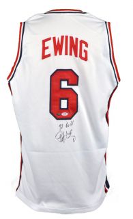 Signed Patrick Ewing Limited Edition Jersey w/ 92 Gold   LE of 6   ITP 