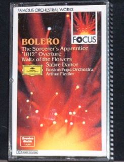 Arthur Fiedler Ravel Bolero 1812 Overture DG Focus 419 655 4 Cassette 