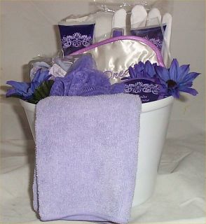 Spa Bath Giftbasket Wild Orchid Lotion Shower Gel Body Spray Salts Eye 