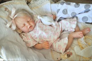 Sweet Reborn Realistic NOAH by Reva Schick OOAK Baby Girl Doll