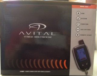 Avital 5303L Alarm and Remote Started Combo with 2 Way Remote Brand 
