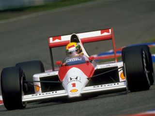 Official Ayrton Senna Foundation Bell Helmet Formula 1 One Racing 