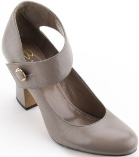 MAKOWSKY Women Shoes Saxon Leather Mary Jane 6 Grey New In Box
