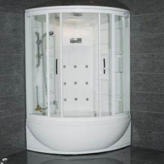   ZAA212 Ameristeam Tub Shower Steam Enclosure Sauna Whirlpool