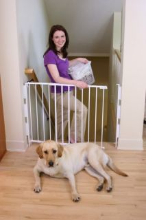   pet baby dog safety gate universal top of stairs gate fits 99 % of all