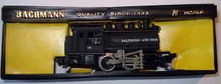 Bachmann Model Train BALTIMORE OHIO B O Docksider 0 4 0 Steam Switcher 