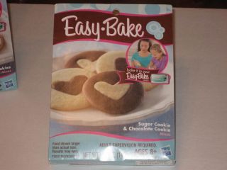 Easy Bake Betty Crocker Sugar Cookie Chocolate Cookie Oven Mix 1 Pack 