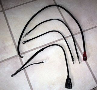 New Battery Cables Lawn Mower Tractor ATV