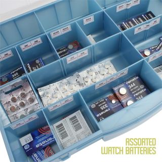 Renata Watch Aid Battery Replacement Tool Kit w 135 Batteries DIY 