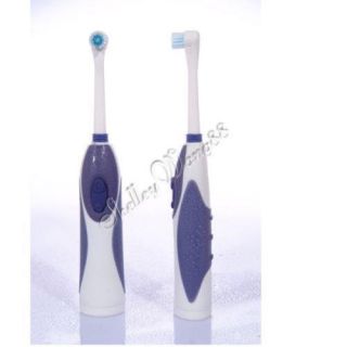 Rotary Electric Toothbrush Tooth Clean Battery Powered