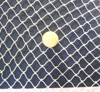 10 x 3 Batting Cage Golf Impact Nylon Net White Diamond Mesh Netting 