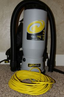   Team Quietpro BP HEPA with Quietpower Backpack Vacuum Cleaner