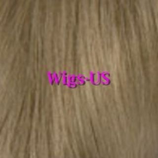 Pale Blonde Browns Black Auburn Extra Long Skin Center Part Wig