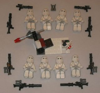 LEGO Custom Battle Pack STAR WARS Rocket SNOWTROOPER 7879 Hoth 7749 