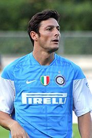 Zanetti Inter Milan Italy Match Worn Shirt 1998 Signed