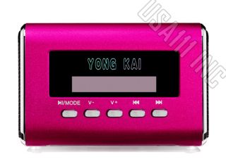 New Audio Stereo Speaker For TF/Micro SD Card USB  MP4 Player Ipod