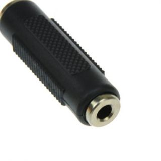  to 3 5mm Female F F Audio Stereo Adapter Connector Coupler