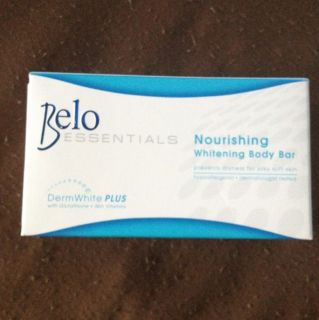 Belo Essentials Whitening Body Bar Soap Blue 135g