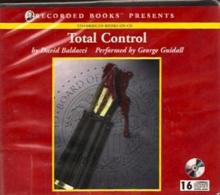 Total Control by David Baldacci Unabridged CDs Audiobook