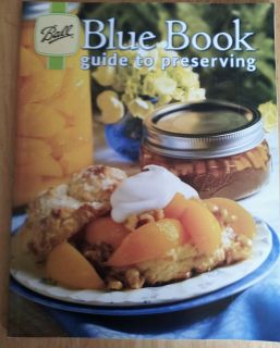 Ball Blue book guide to preserve canning food storage meats fruits 