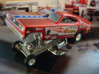 Tom The Mongoose McEwen Duster Funny Car 1 64 Scale Edit 4 Detailed 