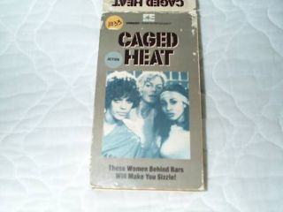 Caged Heat VHS Barbara Steele Juanita Brown WIP 736991413436