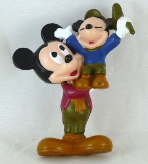 Avon Mickey Mouse PVC Figurine Bob Cratchet Tiny Tim